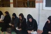 مراسم پرفیض زیارت عاشورا در نمازخانه  بیمارستان  جامع بانوان آرش برگزار شد